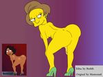  animated biolith donna_tubbs edna_krabappel masterxxxl the_cleveland_show the_simpsons 