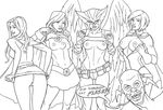  dc flash hawkgirl miss_martian power_girl robnix supergirl 