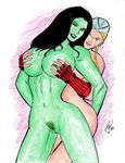  cammy_white crossover jennifer_walters marvel marvel_vs_capcom powgueroxx she-hulk street_fighter 