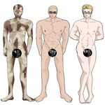  3boys arcade_gannon boone craig_boone fallout fallout_new_vegas male male_focus multiple_boys nude pubic_hair raul_tejada take_your_pick 