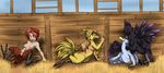  chocobo final_fantasy harpy popcornkitten tagme 