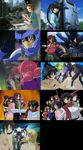  6+girls ali_al-saachez allelujah_haptism christina_sierra feldt_grace gundam gundam_00 gundam_seed highres hirai_hisashi kinue_crossroad lockon_stratos louise_halevy marina_ismail mecha multiple_boys multiple_girls parody saji_crossroad screencap setsuna_f_seiei sumeragi_lee_noriega third-party_edit tieria_erde wang_liu_mei 