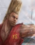  bad_id bad_pixiv_id blonde_hair blue_eyes male_focus miche paul_phoenix solo tekken 