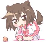  animal_ears chibi dog_ears dog_tail kusakabe_misao lucky_star mirai_(sugar) solo tail 