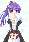  bow hitsuki_miyu itou_noemi maid ponytail solo with_you yellow_bow 