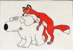  brian_griffin crossover family_guy the_fox_and_the_hound todd 