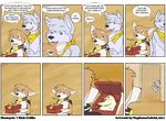  avian bird box canine chicken comic corgi corpse dead dog fox_(housepets!) go_for_it housepets! husky king_(housepets!) mammal one_eye_closed thumbs_up webcomic wink 