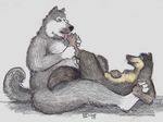  bd duo foot_fetish hindpaw licking licking_foot overweight paws tongue 