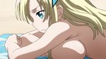  1girl animated animated_gif blonde_hair blue_eyes boku_wa_tomodachi_ga_sukunai breasts kashiwazaki_sena large_breasts original_clip sexually_suggestive 