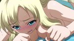  animated animated_gif blonde_hair blue_eyes boku_wa_tomodachi_ga_sukunai breasts kashiwazaki_sena original_clip 