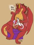  &lt;3 conditional_dnp dragon fellatio hugjob invalid_tag lustylamb macro male male/male micro oral precum sex wings 