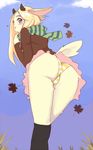  cervine deer female lily looking_back panties suto underwear upskirt 