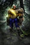  android bosslogic capcom derivative_work highres male_focus mecha mechanization photorealistic real_steel realistic robot sagat science_fiction solo street_fighter 