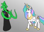  alicorn ambiguous_gender arrkhal crossover cutie_mark do_not_want duo equine female feral friendship_is_magic horn horse mammal my_little_pony pegasus pony princess princess_celestia_(mlp) royalty shipping star_control star_control_2 tentacles unicorn vux winged_unicorn wings 