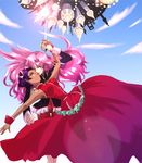  bad_id bad_pixiv_id blue_eyes dress green_eyes himemiya_anthy long_hair multiple_girls pan_(dorara78) pink_hair sekai_wo_kakumei_suru_chikara_wo shoujo_kakumei_utena sword tenjou_utena weapon 