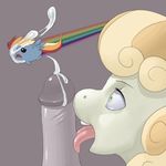  blue_fur cum cum_on_face cumshot equine erection fellatio female feral friendship_is_magic fur green_eyes group hair horse human interspecies junebug_(mlp) kevinsano licking male mammal multi-colored_hair my_little_pony open_mouth oral oral_sex orgasm pegasus penis pony rainbow_dash_(mlp) rainbow_hair sex straight tail tongue wings 