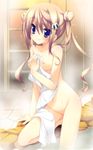  card koiiro_soramoyou lucie naked nipples scanning_resolution shinohara_sera towel 