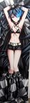  bikini_top black_rock_shooter black_rock_shooter_(character) dakimakura jpeg_artifacts tid vocaloid 