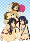  akiyama_mio bikini hirasawa_yui horiguchi_yukiko k-on! kotobuki_tsumugi nakano_azusa swimsuits tainaka_ritsu 