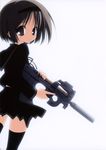  gun gunslinger_girl henrietta_(gunslinger_girl) seifuku suzuri tennenseki 