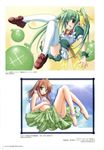  amane_sou bikini komorebi_no_namikimichi melon-chan pantsu swimsuits thighhighs 