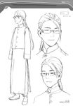  chan_(shangri-la) character_design male monochrome range_murata shangri-la sketch 