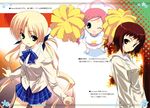  akai_maho ando_aiko chaos;head cheerleader doki_doki_majo_shinpan fumio orihara_kozue seifuku true_tears 