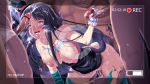  1girl ahegao akiyama_mio ass black_hair blue_eyes breasts breasts_outside bukkake butter-t censored clothed_sex cowgirl_position cum cum_in_mouth cum_in_pussy cum_on_body cum_on_breasts cum_on_hair cum_on_lower_body cum_on_upper_body dress eyebrows_visible_through_hair facial facial_tattoo gloves green_legwear group_sex hair_grab handjob hat heart heart-shaped_pupils heart_tattoo k-on! long_hair medium_breasts microphone mini_hat mini_top_hat mosaic_censoring multiple_boys nipples open_mouth overflow penis recording skindentation sleeveless solo_focus straddling straight_hair sweat symbol-shaped_pupils tattoo thighhighs top_hat vaginal white_gloves 