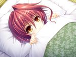  bed ekino-jeru_aria game_cg haruka_natsuki red_hair yurikago_kara_tenshi_made 