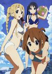  akiyama_mio bikini hirasawa_yui horiguchi_yukiko k-on! kotobuki_tsumugi scanning_resolution screening swimsuits 