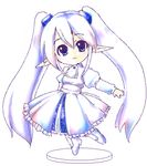  artist_request chibi copyright_request elf lowres oekaki pointy_ears solo twintails white_hair 