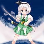  gochou_(atemonai_heya) konpaku_youmu konpaku_youmu_(ghost) solo touhou 