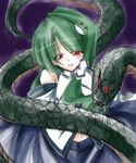  kochiya_sanae snake solo touhou 