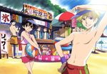  fujioka_haruhi haninozuka_mitsukuni hitachiin_hikaru hitachiin_kaoru morinozuka_takashi ootori_kyouya ouran_high_school_host_club suou_tamaki swimsuits 