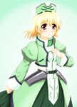  bangs blonde_hair diesel-turbo lyrical_nanoha mahou_shoujo_lyrical_nanoha mahou_shoujo_lyrical_nanoha_a's mahou_shoujo_lyrical_nanoha_the_movie_2nd_a's purple_eyes shamal solo 