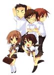  chibi ike_hayato ito_noizi megane ogata_matake satou_keisaku scanning_resolution screening seifuku shakugan_no_shana tanaka_eita yoshida_kazumi 