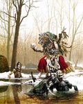  beast_race bone canine fantasy magic magic_user parkinson resurrect shaman skeleton snow summon tagme tribal_spellcaster water winter wolf wolf_kin 