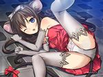  diaper mouse_girl photoshop tagme thighhighs 