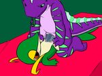  anthro big_dom_small_sub blush cum cum_in_pussy cum_inside duo female lizard lying male nintendo nude on_back penetration penis pok&#233;mon pok&eacute;mon purple purple_scales pussy reptile scalie sex sildre size_difference snivy spread_legs spreading straight vaginal vaginal_penetration video_games 