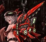  kabutoyama lowres mecha mecha_musume mechanical_wings remilia_scarlet solo touhou wings 