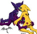  2011 anthro blush cum cum_in_mouth cum_inside cumshot fluffy gay group group_sex hands-free male nintendo oral orgasm penis pok&#233;mon pok&#233;morph pok&eacute;mon sableye saliva saliva_string sex source_request spitroast threesome vibrantechoes video_games 