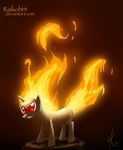  equine female feral fire flaming_hair flaming_tail friendship_is_magic horn horse mammal my_little_pony pony raikoh-illust raikoh14 red_eyes solo twilight_sparkle_(mlp) unicorn 