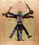  fine_art_parody gun highres kamen_rider kamen_rider_555 kamen_rider_agito kamen_rider_agito_(series) kamen_rider_blade kamen_rider_blade_(series) kamen_rider_dcd kamen_rider_decade kamen_rider_den-o kamen_rider_den-o_(series) kamen_rider_diend kamen_rider_faiz kamen_rider_hibiki kamen_rider_hibiki_(series) kamen_rider_kabuto kamen_rider_kabuto_(series) kamen_rider_kiva kamen_rider_kiva_(series) kamen_rider_kuuga kamen_rider_kuuga_(series) kamen_rider_ryuki kamen_rider_ryuki_(series) md5_mismatch parody sword tiago_fernandes vitruvian_man weapon 