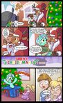  blonde_hair blue_eyes brown_eyes brown_hair camera cervine christmas comic csimadmax cub deer english_text equine female feral friendship_is_magic green_eyes hair hat holidays horn horse human lyra_heartstrings_(mlp) madmax male mammal my_little_pony pipsqueak_(mlp) pony snow text unicorn xmas young 
