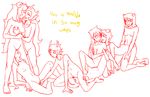  aradia_megido evy feferi_peixes homestuck jade_harley kanaya_maryam ms_paint_adventures nepeta_leijon rose_lalonde terezi_pyrope vriska_serket 