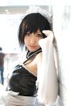  cosplay elbow_gloves gloves highres kore_ga_watashi_no_goshujin-sama maid maid_apron maid_uniform photo sawatari_izumi saya saya_(cosplayer) 