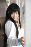  blazer blouse bow cosplay highres nanto_yaya photo saya saya_(cosplayer) school_uniform strawberry_panic strawberry_panic! 