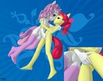  3d anonjg anthro anthrofied anus apple_bloom apple_bloom_(mlp) child couple cub duo female fingering friendship_is_magic human humanized legwear lesbian mammal my_little_pony nipples nude penetration poser pussy stockings sweetie_belle sweetie_belle_(mlp) vaginal vaginal_penetration young 