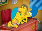  cartoon_avenger marge_simpson nelson_muntz seymour_skinner the_simpsons 