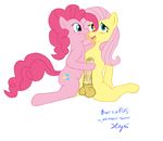  barsikrus fluttershy friendship_is_magic my_little_pony pinkie_pie xyi 